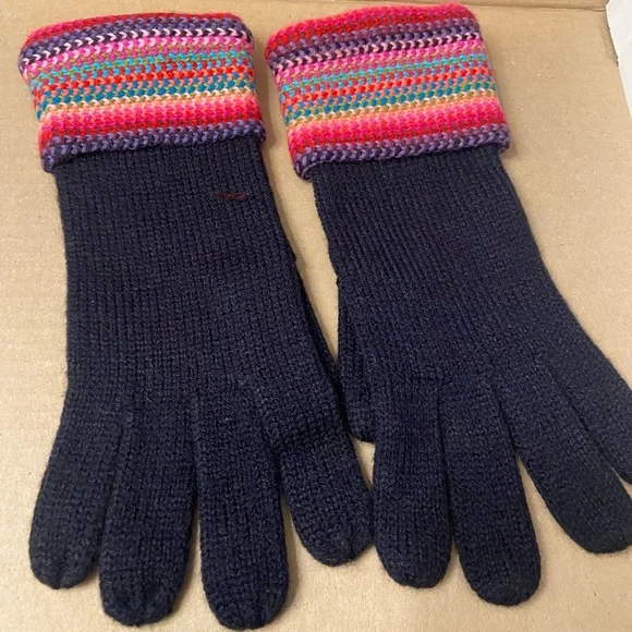 Black gloves extra large like new - Picture 2 of 2